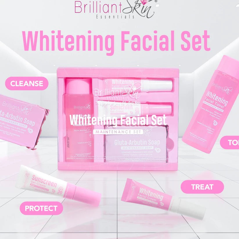 Brilliant Skin Essentials Whitening Facial Set Maintenance Set