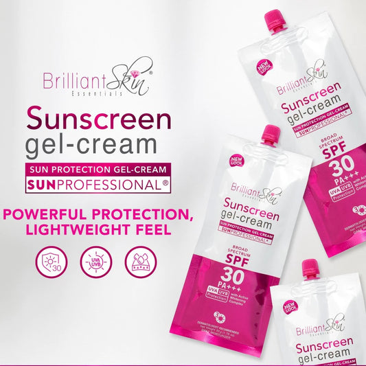 BRILLIANT SKIN Sunscreen SPF30 50g PA+++ Gel Cream Sun Protection Moisturizer Day Cream