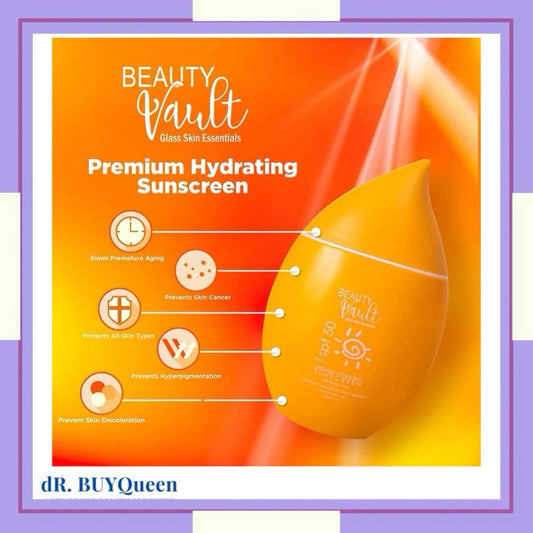 Beauty Vault Premium Hydrating Sunscreen SPF50 PA++ 50grams