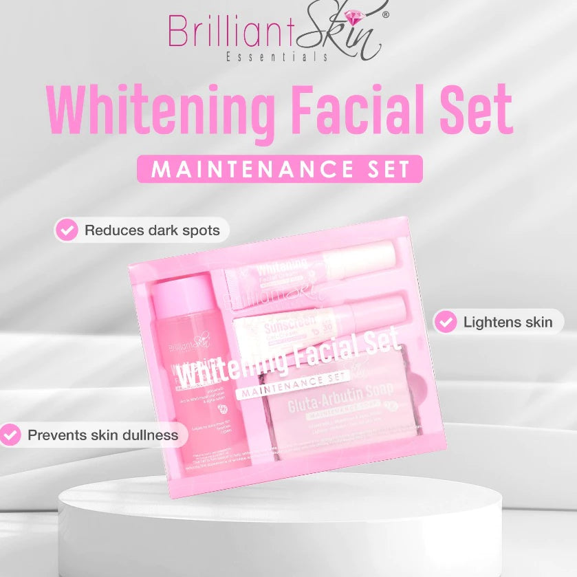 Brilliant Skin Essentials Whitening Facial Set Maintenance Set
