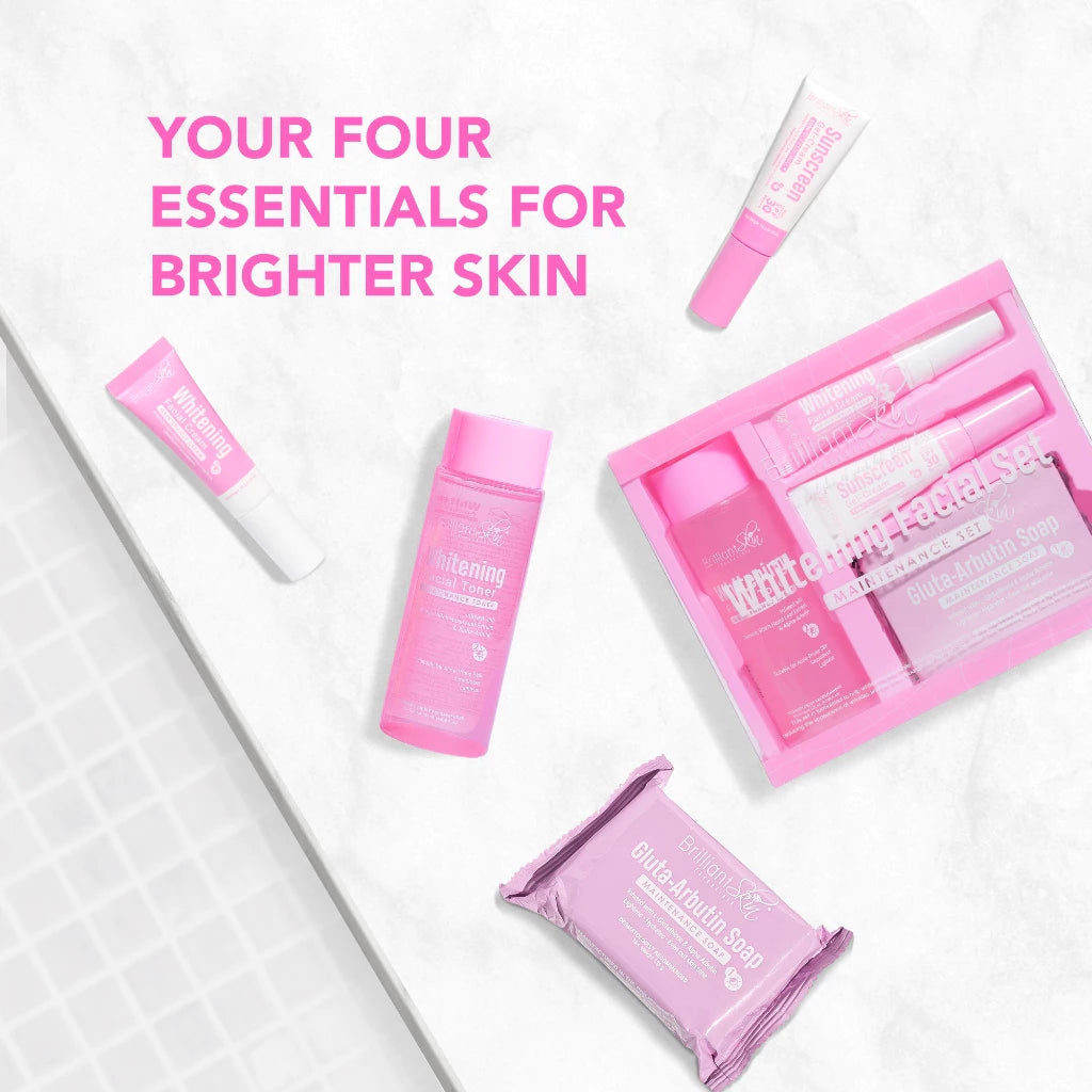Brilliant Skin Essentials Whitening Facial Set Maintenance Set